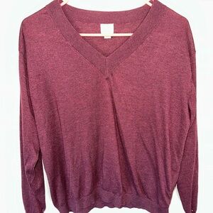 a new day Burgundy Sweater